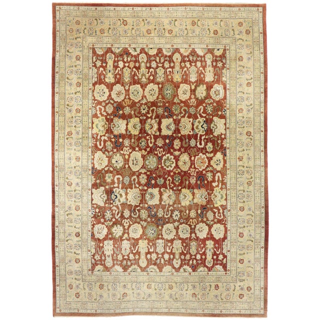 Vintage Pakistani Rug, 09'11 X 14'04 For Sale - Image 9 of 9