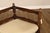 French Country Style Carved Oak Frame Three Seat Sofa For Sale - Image 17 of 18