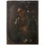 19th Century Mexican Folk Art of Retablo on Metal of Sorrowful Mother Mary For Sale