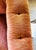 1980s Henredon Schoonbeck Peach Velvet Tuxedo Sofa For Sale - Image 6 of 11