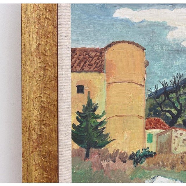 Yves Brayer, Mont Sainte-Victoire, 1960s, Oil on Canvas, Framed For Sale - Image 11 of 18