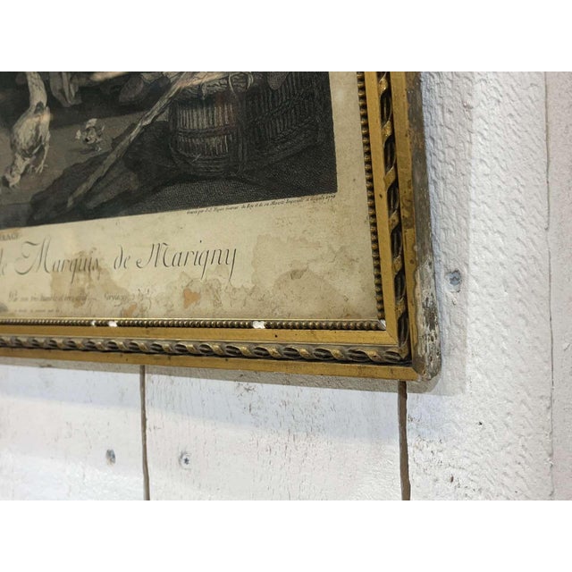 Greuze, The Village Bridal Woman, 1800s, Engraving on Paper, in Good conditions. Designed before 1890