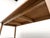 Oak Dining Table with Tapered Legs, 1970s For Sale - Image 15 of 18