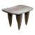 Old Rustic Senufo Wood Milk Stool /Table I . Coast 26" W For Sale
