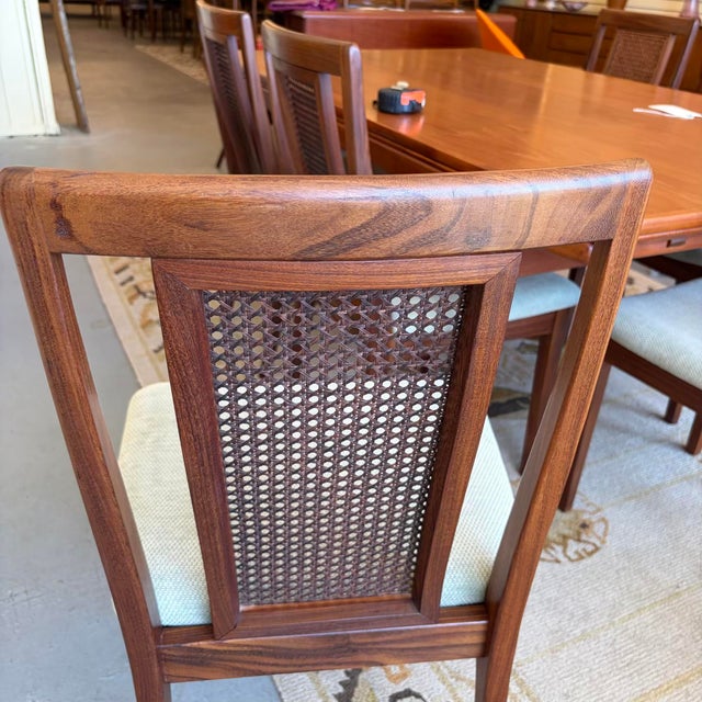 G-Plan Cane Back Dining Chairs Set of 6 For Sale - Image 9 of 12