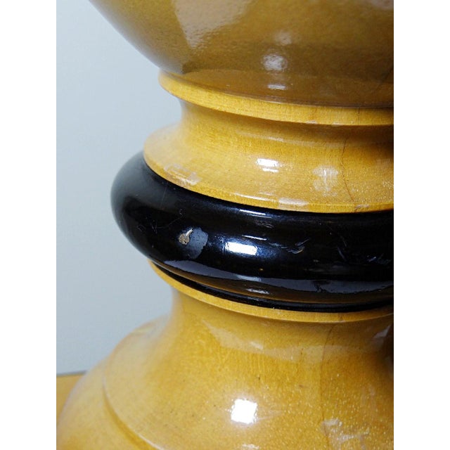 Large Verdennes Lamp in Turned Wood from Le Dauphin, 1970s For Sale - Image 12 of 16