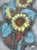 Vintage Enamel Triptych Flora & Fauna, 1950s, Set of 3 For Sale - Image 4 of 15