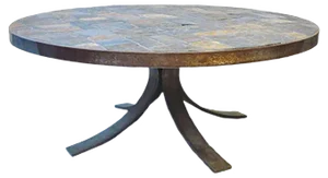 Brutalist Coffee Table, 1970s