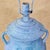 Late 20th Century Coastal Custom-Painted Coastal Ceramic Amphora Table Lamp With Mermaid & Seahorse Shade For Sale - Image 14 of 18