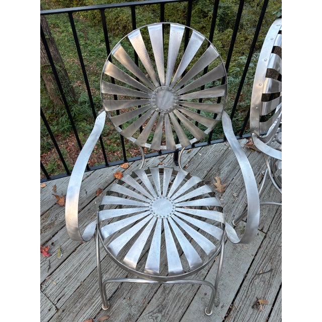 from the estate of richard lewis, super luxe version. these should be used indoors to protect chrome finish no maker's...