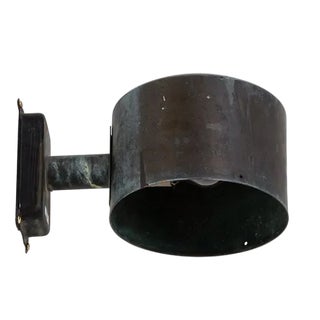Copper Wall Lamp attributed to Westal, Sweden, 1960s For Sale