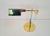 1970s Adjustable Brass Chrome Table Lamp from Star Leuchten, Germany, 1970s For Sale - Image 5 of 10
