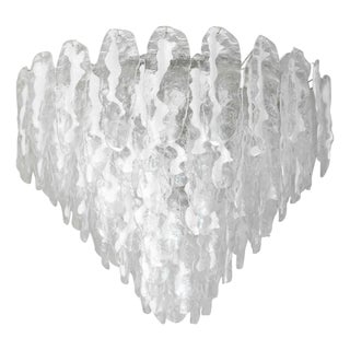 21st Century Murano Fiamme Chandelier by Fabio LTD For Sale