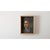 This emotive French vintage oil painting captures the portrait subject's striking features and dapper clothes set off by a...