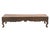 Indian Vintage Indian Teakwood Carved Bench For Sale - Image 3 of 3