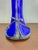 Cobalt Blue Blown Glass Vase from Silice Création Biot, 1995 For Sale - Image 3 of 18