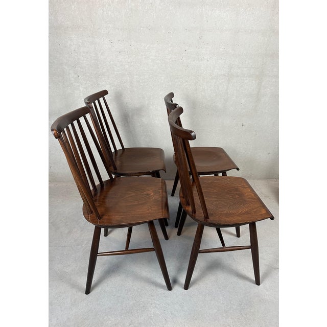 Beautiful set of original bar chairs. The chairs are labeled/stamped at the bottom. Overall in very nice condition. Also...