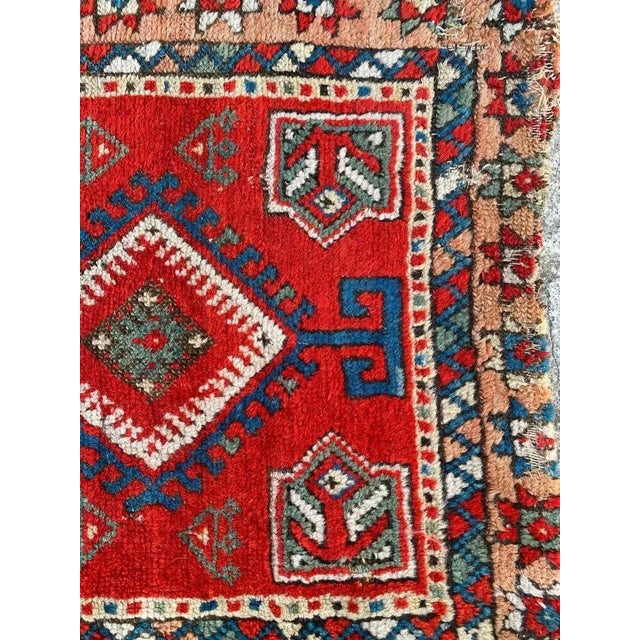 Small Turkish Yastik Rug For Sale - Image 13 of 14