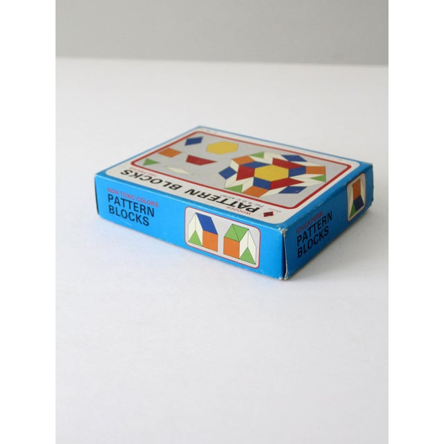 Vintage Lillian Vernon Pattern Blocks Set For Sale - Image 4 of 12