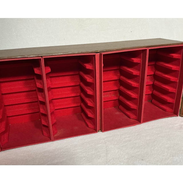 Vintage Mid-Century Cassette Tapes Storage Case "Encyclopedia of Music" Books For Sale In Greenville, SC - Image 6 of 12
