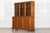 1920s Large English Oak Glazed Bookcase, 1920s For Sale - Image 5 of 13