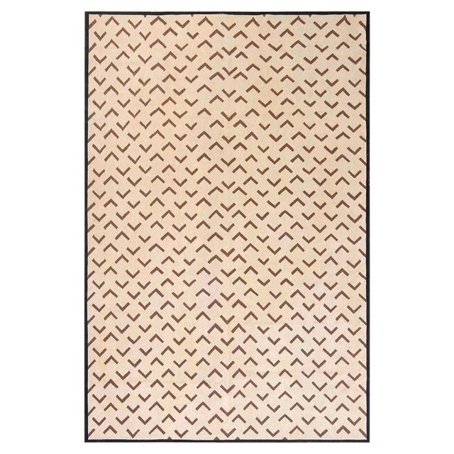 Contemporary Aubusson Style Rug by Parkin Saunders for Doris Leslie Blau For Sale