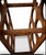 Don Shoemaker Mid-Century Modern 12-Bottle Shaped Wooden Wine Rack Caddy For Sale - Image 4 of 9