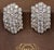 1960s 12 Carat Diamond Cocktail Stud Earrings in 18 Karat White Gold For Sale - Image 12 of 18