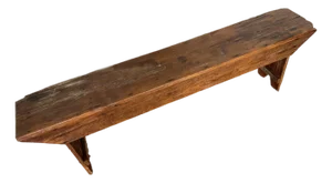 C. 1900 Primitive Handmade Farmhouse Bench