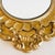 Glass Mid-Century Baroque Style Gilt Plaster Mirror, 1950s For Sale - Image 7 of 8