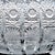 Transparent Mid 20th Century Bohemian Queen Anne’s Lace Cut Crystal Footed Bowl, 24% Lead Glass, Sawtooth Rim For Sale - Image 8 of 16