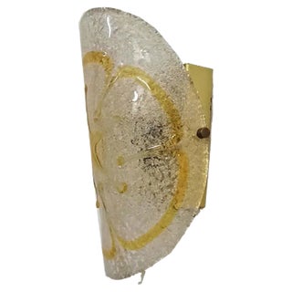 Vintage Murano Glass Wall Light, 1970s For Sale