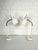 Adjustable White Lacquered Steel and Brass Desk Lamps from BJS, Sweden, 1960s, Set of 2 For Sale - Image 14 of 17