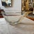 1990s Modern Christian Dior Clear and Gold Murano Glass Big Wing Centerpiece For Sale - Image 14 of 17