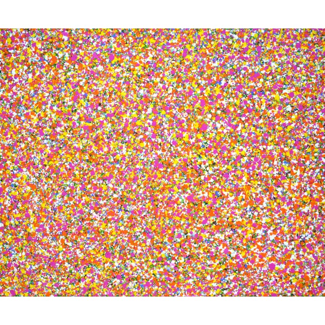 Summer Expression.Original Modern Hand Painting For Sale