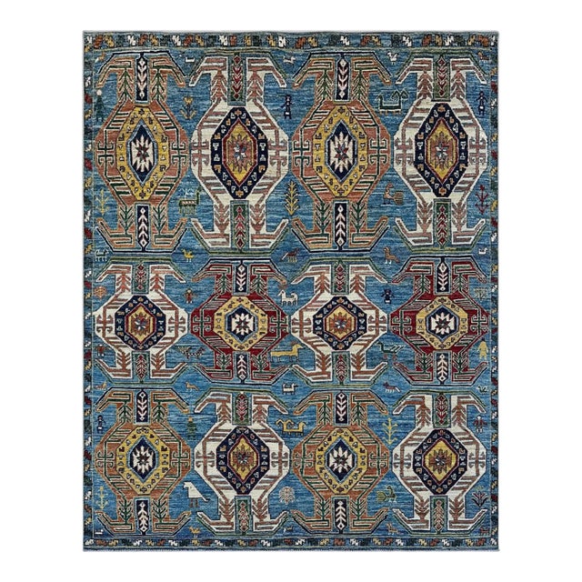 8.6x11.2 Dragon Design Carpet With Animals For Sale