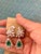 2020s 1960 Agl Certified Colombian Minor Traditional Emerald Diamond Drop Earrings Pt For Sale - Image 5 of 8