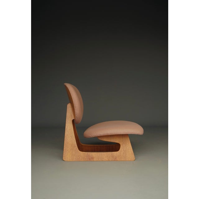 Model 5016 Low Chair by Junzo Sakakura and Daisaku Cho, 1970s For Sale - Image 12 of 18