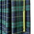 English Tartan Plaid Wool Blend Two-Width Curtain Panels With Aged Brass Pole - A Pair For Sale - Image 3 of 7