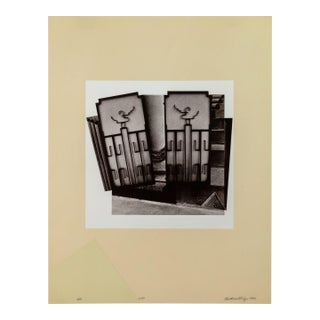 Katherine McCoy Gate (The Cranbrook Anniversary Suite) 1982 Signed Lithograph 13 For Sale
