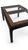 Black 1970s Attributed to Chin Hua by Raymond Sobota for Century — Black Lacquer & Burl Glass-Top Extension Table, Model 540-333 For Sale - Image 8 of 11