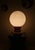 1970s Opaline Glass and Wood Table Lamp, Italy, 1970s For Sale - Image 5 of 11