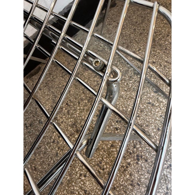 Chrome-Plated Side Chairs by Harry Bertoia for Knoll, 1970s, Set of 4 For Sale - Image 18 of 18