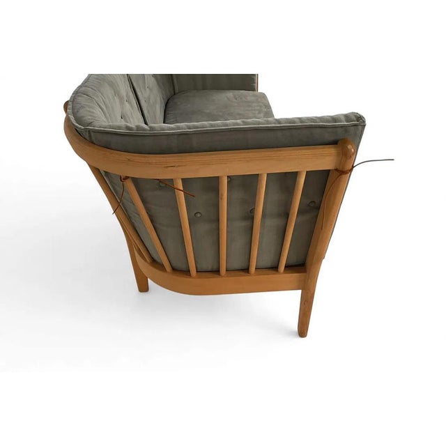 Early 21st Century Stouby Danish Modern Loveseat Sofa by W D Carstens For Sale - Image 5 of 12