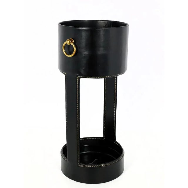 1950s Vintage Umbrella Stand by Jacques Adnet, 1950 For Sale - Image 5 of 13