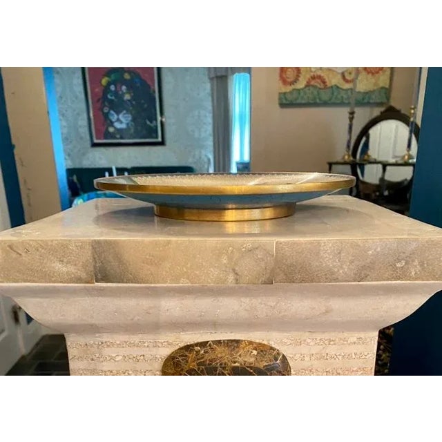 Late 20th Century Late 20th Century Cloisonné Dragon Plate For Sale - Image 5 of 11