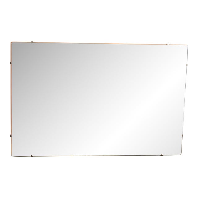 Mid-Century Modern Wall Mirror, Circa 1950s For Sale