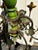 Dark Green Vintage Country French 10 Light Chandelier For Sale - Image 8 of 10