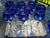 Vintage Set of 9 Horst Belda Germany Sapphire Cut-to-Clear Wine Hocks With Matching Decanter - 10 pcs For Sale - Image 12 of 12