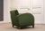 1930s Vintage Lounge Chair in Green Velvet, Sweden, 1930s For Sale - Image 5 of 13